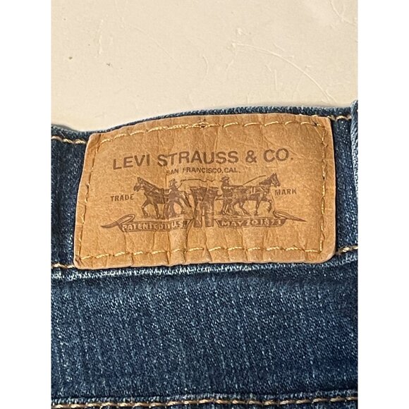 Levi's jeans womens 14 short 35 x 30 550 relaxed bootcut blue - Picture 9 of 10